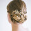 25 Pack Glitter Gold Rhinestone Pearl Leaf Flower Metal Bridal Wedding Hair Side Combs Slides+U-shaped Hair Pins Clips Barrettes Headpieces 4