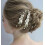 25 Pack Glitter Gold Rhinestone Pearl Leaf Flower Metal Bridal Wedding Hair Side Combs Slides+U-shaped Hair Pins Clips Barrettes Headpieces 2