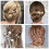 25 Pack Glitter Gold Rhinestone Pearl Leaf Flower Metal Bridal Wedding Hair Side Combs Slides+U-shaped Hair Pins Clips Barrettes Headpieces 5