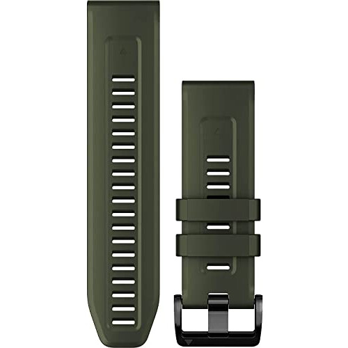 Garmin Fenix 7X 26 mm Quick Fit Moss Silicone Band