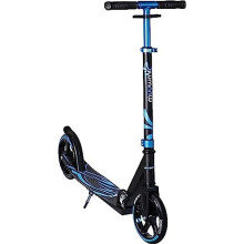 Step scooter - Muuwmi - Cascadeur Junior - Blauw/Zwart - Voetrem - 2 wielen