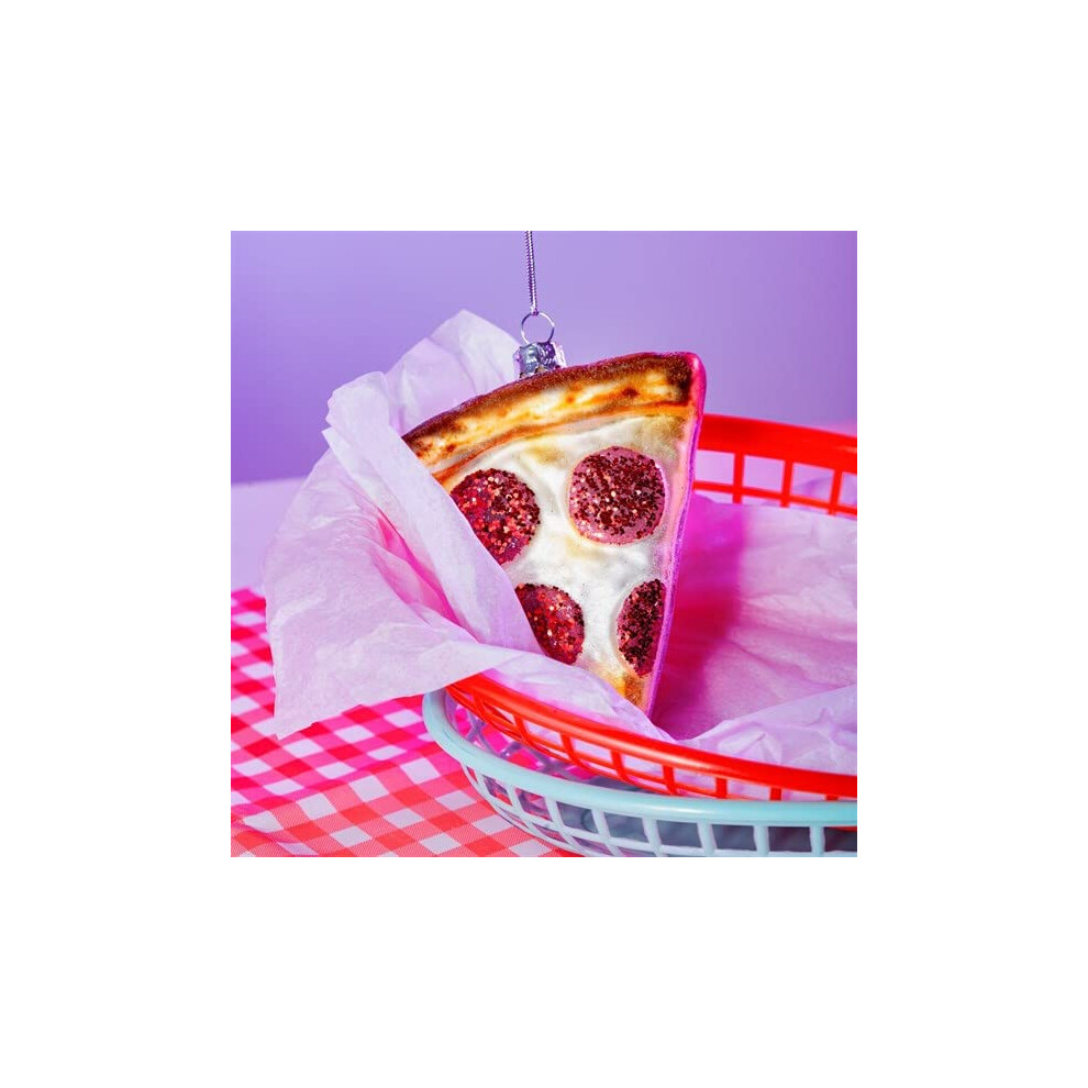 Pizza Slice Shaped Bauble