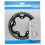 Shimano FC-CX50 chainring, 46T G-type, black 2