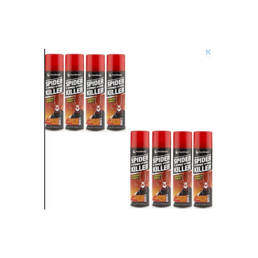 Spider Creepy Crawly Insect Pest Killer Spray 200m New Pack Of 8