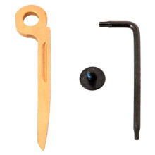 Replacement Carbon Scraper - Suitable for MUT and MUT EOD Models, Made from Bronze with Black Screw