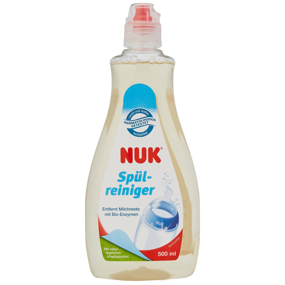 Washing-Up Liquid Specially for Feeding Bottles/Teats 500 ml - Washing-Up Liquid Specially Designed for Baby Accessories. Fragrance-Free, No Colouring