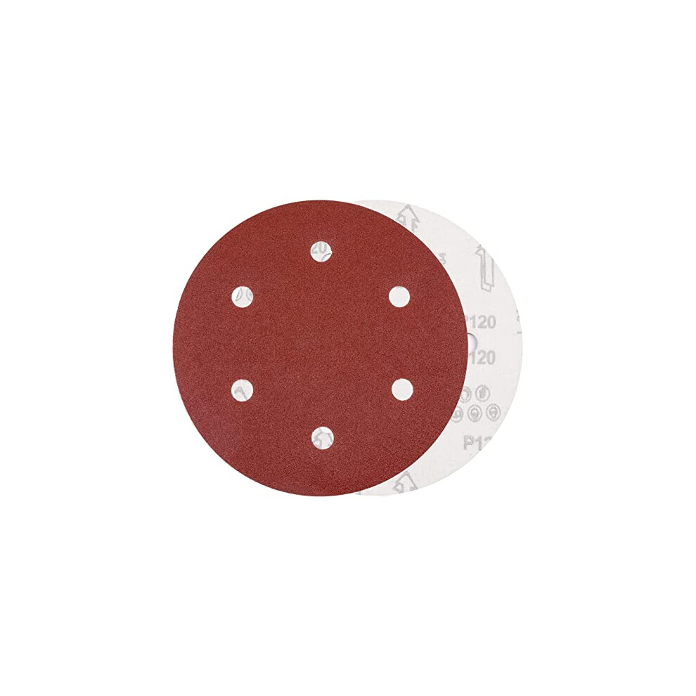 225mm Sanding Disc Grit 6 Holes Hook and Loop Discs,20 Pcs Round Sandpaper Pads for Drywall Sander,Long Neck Sander