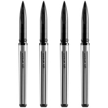 AIR - 0.7mm Medium Rollerball - 4 Pack - Black - UBA-188-L