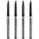 Uni-Ball AIR - 0.7mm Medium Rollerball - 4 Pack - Black - UBA-188-L 1