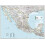 National Geographic Maps: Mexico Wall Map - Compact - 54 x 41 cm - Front Lamination 1