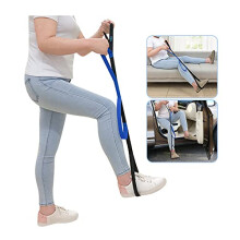 Leg Lifter Strap for After Knee Surgery Hip Replacement Recovery Kit Medical Leg Loop Lifter Pull Strap Lift Assist Rigid Foot Lifter for Disabled
