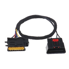 Anti-Theft OBD Adapter Cable Compatible with ABARTH DUMMY OBD II 16 Pin J1962 OBD Port Guard Security Block Replacement Connector