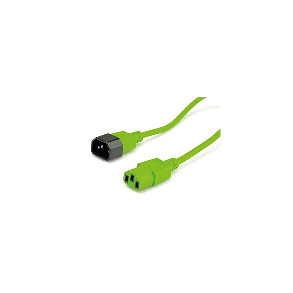 Roline Green 0.8M Iec 320 C14 - C13 Apparatus Connection Cable