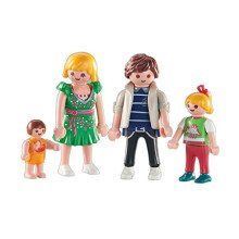 Playmobil - 6530 - Moderni perhe - Muovipakkaus Ei laatikkoa
