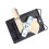 A15112300ux1263 Door Lock 2-Door Cupboard Closet Metal Key Lock Entry Locker 105 x 100 x 33mm Hardware Black 3