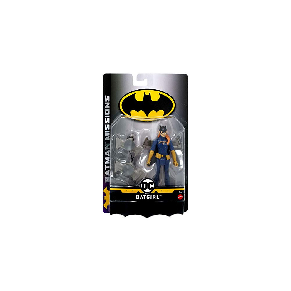 Dc Comics Batman Missions Fvm90 Batgirl Figure, Multi Colour