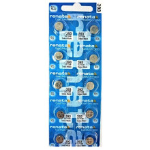 393 SR754W Watch Cell Battery Swiss Made 1.55V - Pack of 10