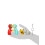 Alessi Two Figurines, porcelain, Multicolor, One Size 7
