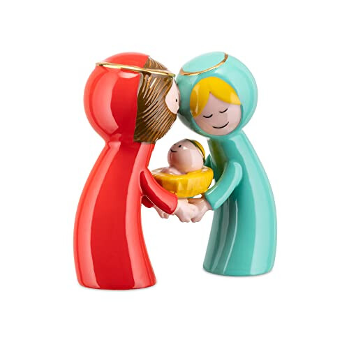 Alessi Two Figurines, porcelain, Multicolor, One Size 2