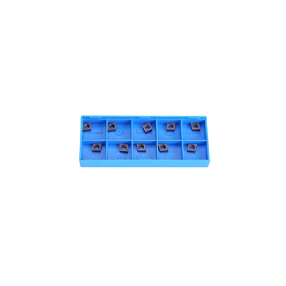 Ccmt060204 Vp15tf Cnc Carbide Insert Cutter Reversible Cutting Lathe Milling Inserts Turning Tools With Box Pack Of 10 757686644799