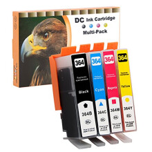 364XL Compatible Ink Cartridge Replacement for HP 364 XL for Photosmart 5520 5510 7520 7510 6510 6520 5524 5522 B110a B209a C6380 C309a Officejet 4610