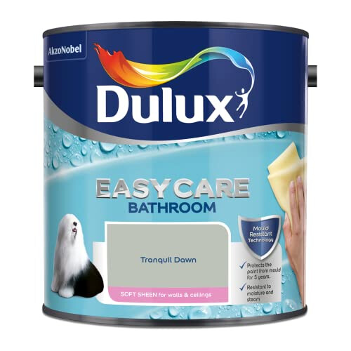 Dulux Easycare bathroom Soft Sheen Paint - Tranquil Dawn - 2.5L 1