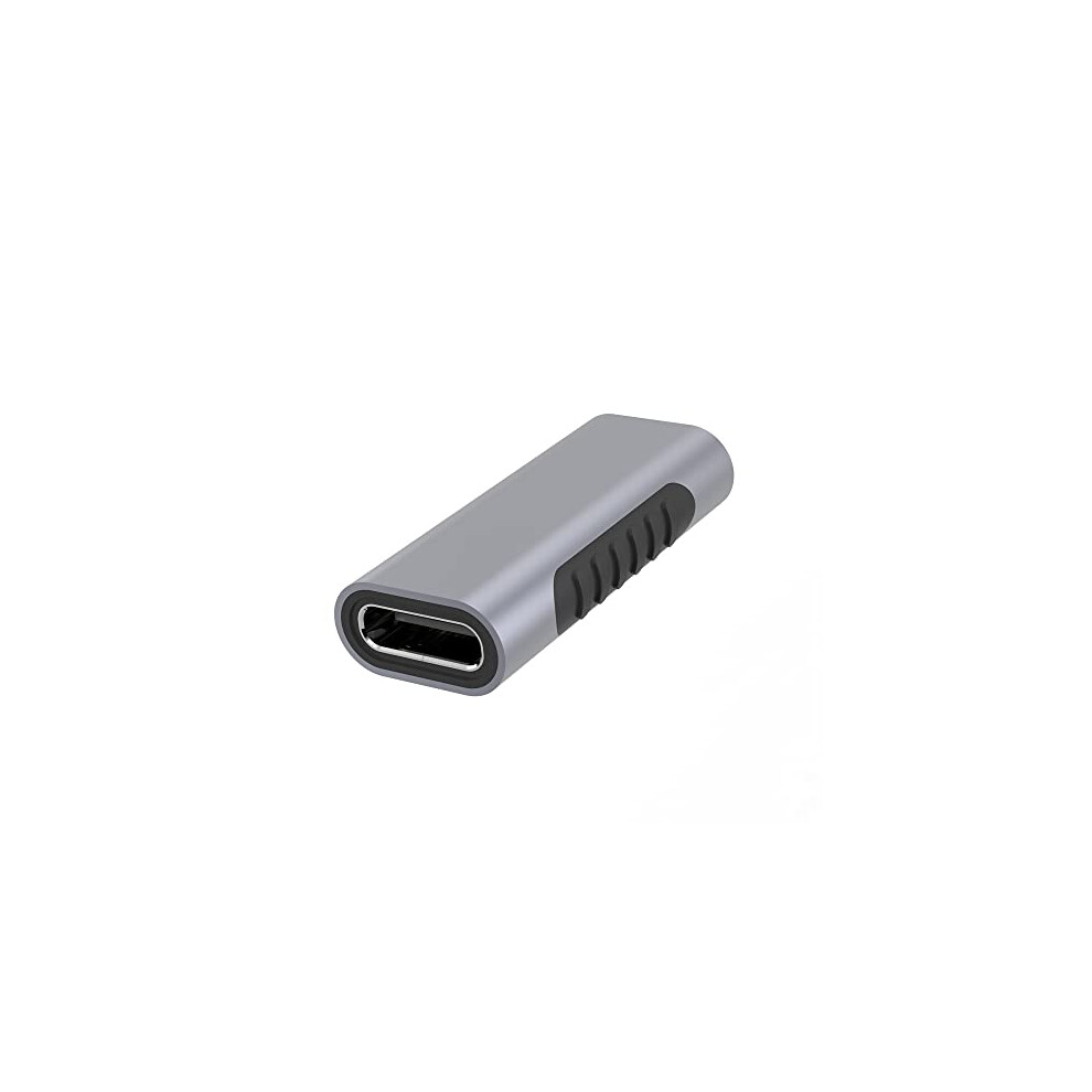 Premiumcord Adattatore Da USB-C A USB-C Femmina A Femmina, Super Velocità, 5 Gbps, In Alluminio, Grigio Siderale-image