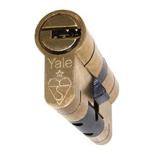 40/40 Brass YALE Superior Euro Cylinder with 3 Keys Anti Snap / Bump / Pick / Drill / Pull High Security uPVC Composite Door Barrel Profile Lock
