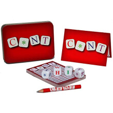 C*NT The Outrageous Four Letter Swear Word Dice Game - Funny Swearing Rude Gift Idea for Him, Her, Birthday, Pub, Stag, Hen, Parties, Fun & Laughter!