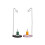 Single Thread Stand Full Metal Stable &Adjustable Thread Stand #27449M (Black) 6