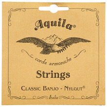 Aquila Nieuwe Nylgut AQ-5B Banjo Snaren - Gemiddelde Spanning DBGDG-Set van 5