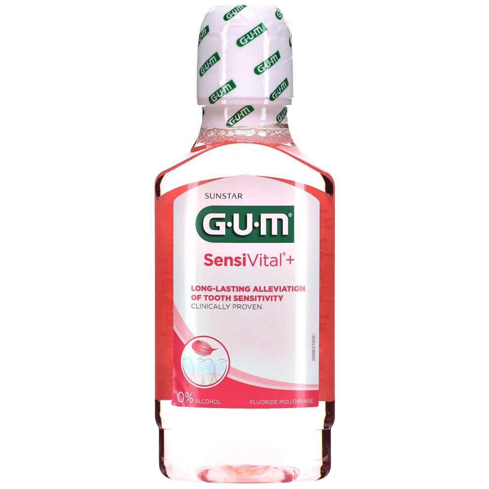 Gum Sensivital+ Fluoride Mouth Wash 300Ml