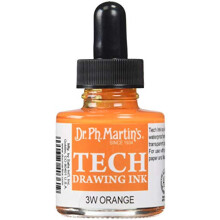 TECH Drawing Ink, 1.0 oz, Orange (3W)