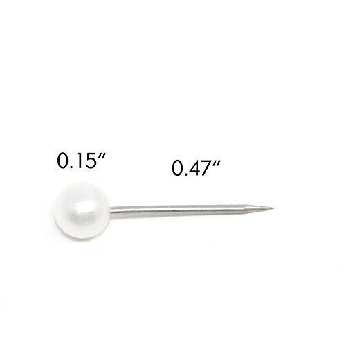 750 PCS Round Assorted 14 Colors Map Tacks 1/8 Inch Map Push Pins 2