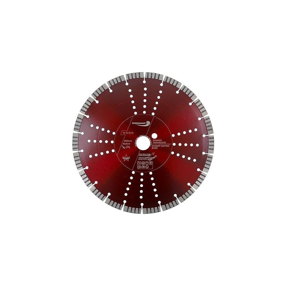 Premium Diamond Cutting Disc Concrete 300mm 12inch x 30 mm Segment Height 12 mm Diamond Cutting Disc