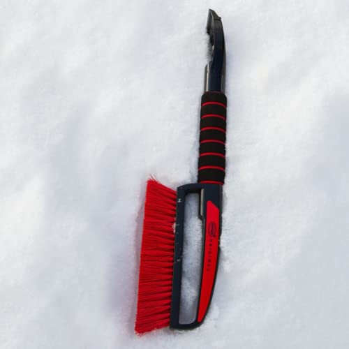 Germany Solid Unbreakable Car Windscreen Ice Scraper Snow Insect Brush Long Handle H995100 1