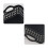 Desktop Plastic Basket, Set of 12 Plastic Small Storage Trays Baskets (Black) 7