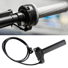 Throttle Grips Handlebar Assy for Sur Ron Light Bee X and S Segway X160 X260, Motorcycle Gas Throttle Turn Grip Handles Assy, Electric Motorbike