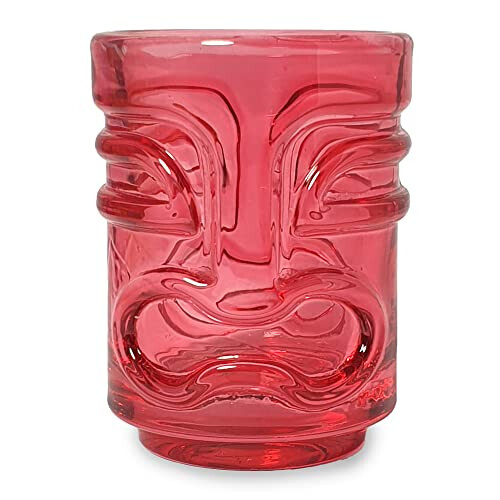 Coloured Tiki Shot Glasses 4 Pack 2