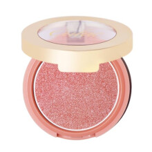Luminous Blusher for Cheek Women|Pink Sliver Refletive Glow Highlighter Blushers|Blendable Blusher|Natural Stunning Look|Makeup Vegan Cruelty