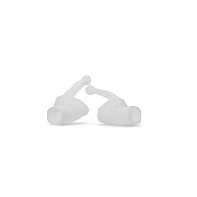 Flare Calmer Mini Soft – Ear Plugs Alternative – Reduce Annoying Noises Without Blocking Sound – Soft Reusable Silicone - Translucent