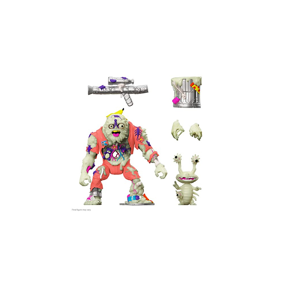 Photos - Action Figures / Transformers Teenage Mutant Ninja Turtles Ultimates Glow-in-The-Dark Muckman and Joe Eyeball 7-Inch Action Figure - NYCC Exclusive