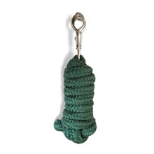 Lead rope with panic hook for horse in various stylish designs. Leash, ties pony, donkey, goat