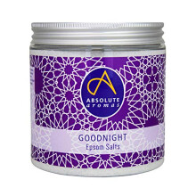 Goodnight Epsom Salt 575g - Magnesium Sulphate Infused with 100% Pure Lavender, Chamomile, Geranium Essential Oils