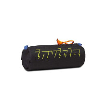 Pen Holder, Nose Pencil Bag, Black, Screen Printing Logo, School Pen Holder, Jet Black, DIMENSIONI: 20,5x4,5x4,5 cm, School