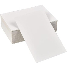 100 Sheets A6 Blank Postcards 15 X 10CM, 350gsm White Card Postcard Paper Cardstock Set, Art Crafting Thick Card, Double-Sided Available