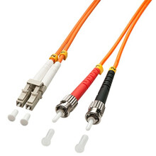 46492 LC-ST OM2 50/125 Fibre Optic Patch Cable Orange 3m