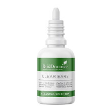 Clear Ear cleaning Drops - Stops itching, scratching, head shaking, Discharge & Smell Whilst Helping Combat Infection.
