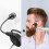 FIFINE Wireless Microphone System,FIFINE Wireless Microphone Set with Headset and Lavalier Lapel Mics, Beltpack Transmitter and Receiver,Ideal for Teaching, 8