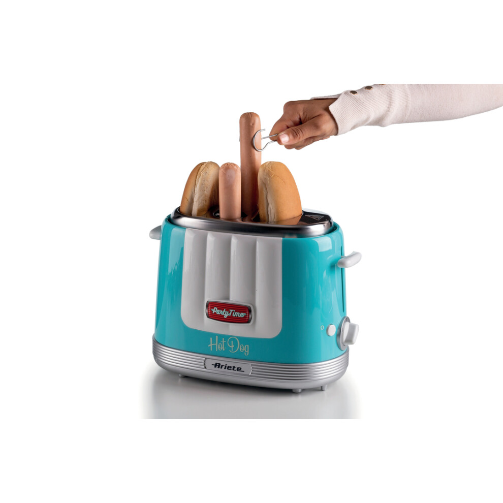 ariete-206-hot-dog-maker-party-time--new-model-650w--light-blue